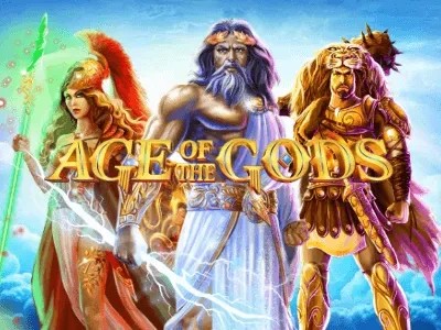 Age of the Gods by Playtech, showcased at instantanecasino.fr – game logo