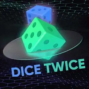 Dice Twice logo by Turbo Games Instant Casino