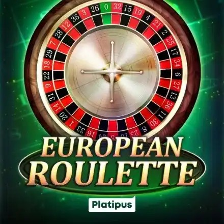 European Roulette online game logo by Platipus on instantanecasino.fr