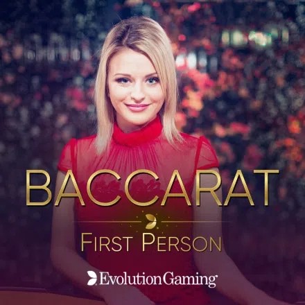 First Person Baccarat slot icon by Evolution, available at Instant Casino