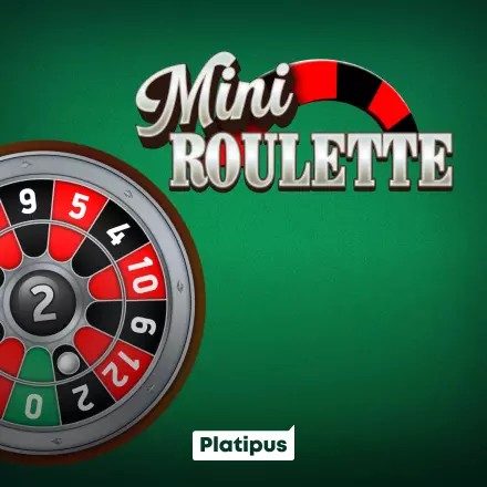 Mini Roulette game by Platipus – logo hosted on Instant Casino