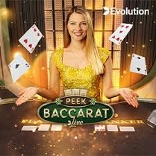 Peek Baccarat casino game by Evolution – featured logo at Instant Casino