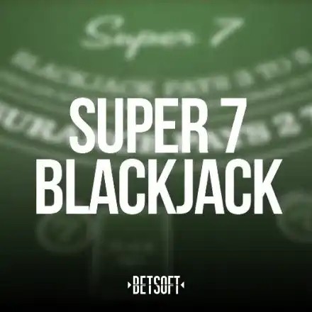 Super 7 Blackjack slot icon by Betsoft Gaming, available at Instant Casino