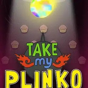 Take My Plinko slot logo by Turbo Games at Instant Casino